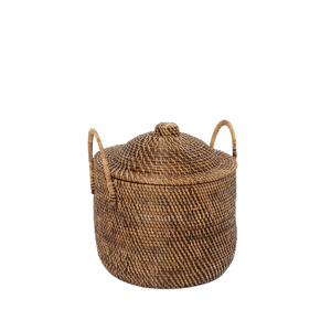 Colonial Handles Basket Natural Brown
