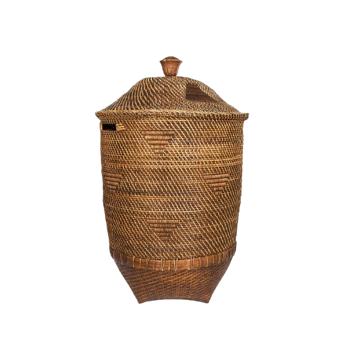 Colonial Laundry Basket Natural Brown XL