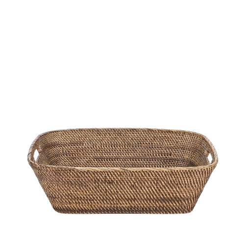 Hannah Laundry Basket Natural Brown L