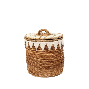 Banana Stitched Laundry Basket M