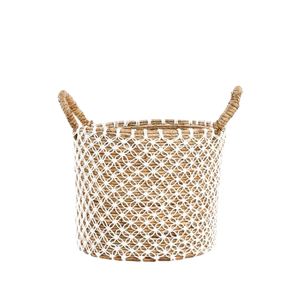 Crossed Stitched Macrame Basket M