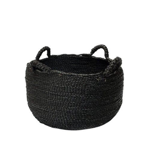 Les Quatre Mains Basket Black M