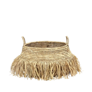 Raffia Deluxe Basket - Natural - Large