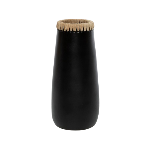 The Sneaky Vase - Black Natural - Large H31