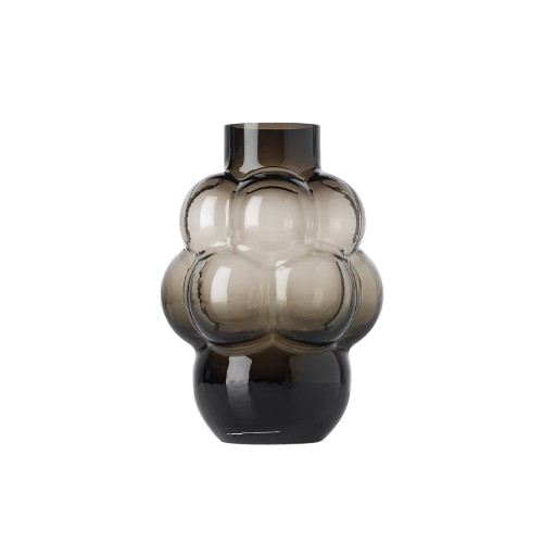 The Grape Vase - Dark Grey - Large H25