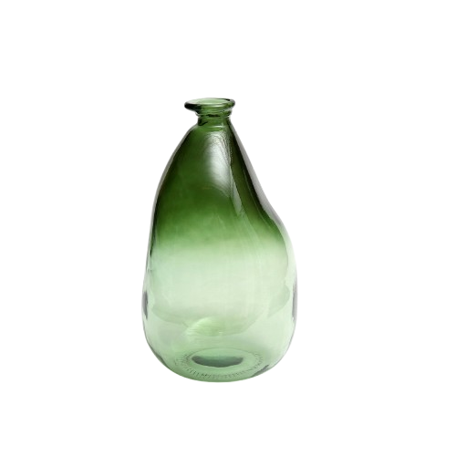 The Shudi Vase - Green - Large H36