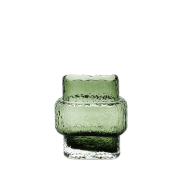 The Vintage Vert Vase - Green - Small H13.5
