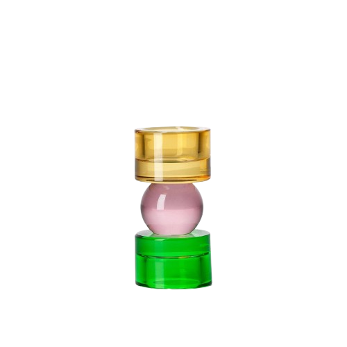 The Solar Jewel Candle Holder - Low H12.3