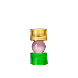 The Solar Jewel Candle Holder - Low H12.3