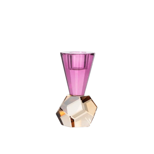The Amethyst Flame Candle Holder H10.5