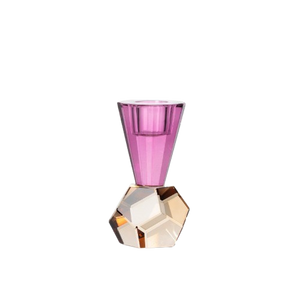The Amethyst Flame Candle Holder H10.5