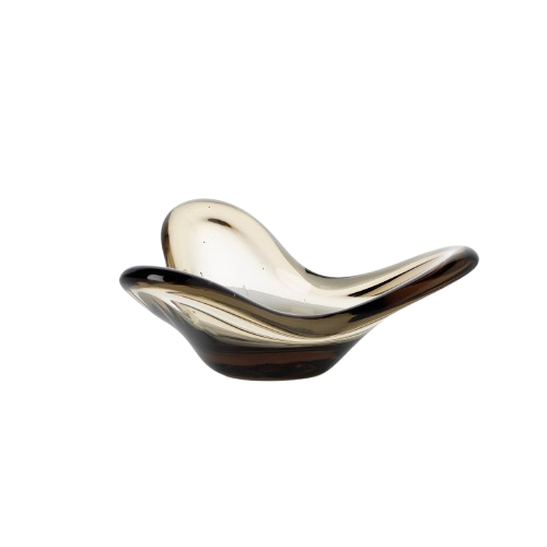 The Liquid Form Candle Holder - Smoke W16.5