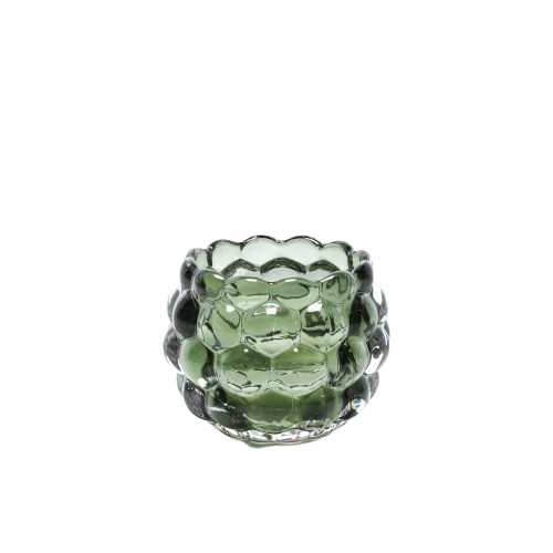 The Bubble Glow Candle Holder - Green W11.2