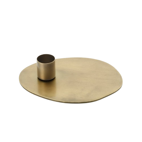 The Glowpad Candle Holder - Gold - Small W10