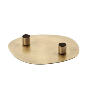 The Glowpad Candle Holder - Gold - Medium L20