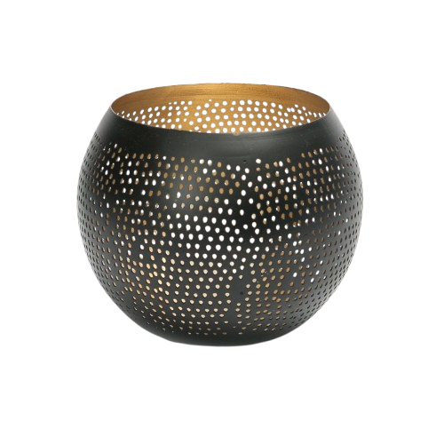 The Pierced Ball - Black Gold - Medium H15