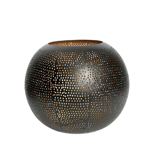 The Pierced Ball - Black Gold - Large H19