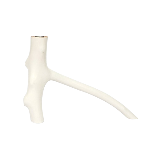 The Triple Twig Candle Holder - White H20