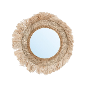 The Capri Mirror - Natural - Large H85