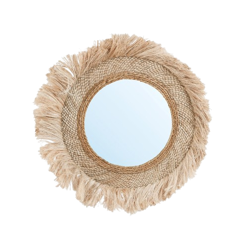 The Capri Mirror - Natural - Large H85