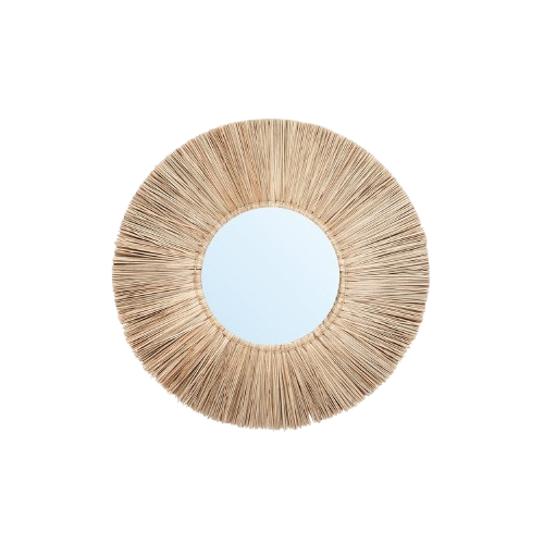 The Alang Alang Mirror - Natural - Medium H35