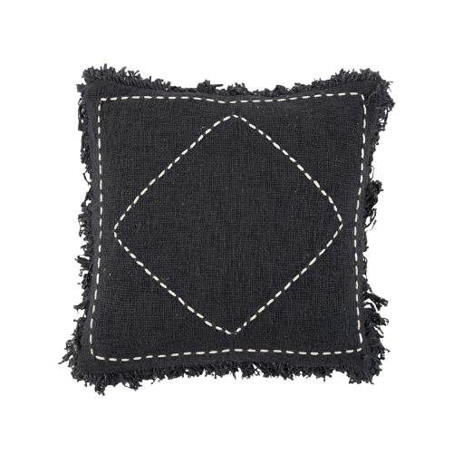 The Kasbah Cushion Cover - Black White