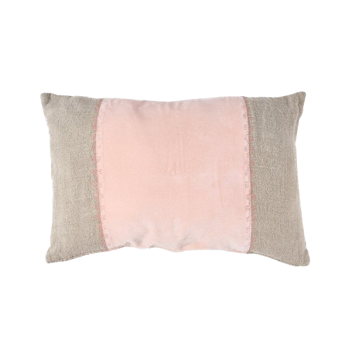 The Velvet Divorce Cushion Cover - Natural Pink - 30x50