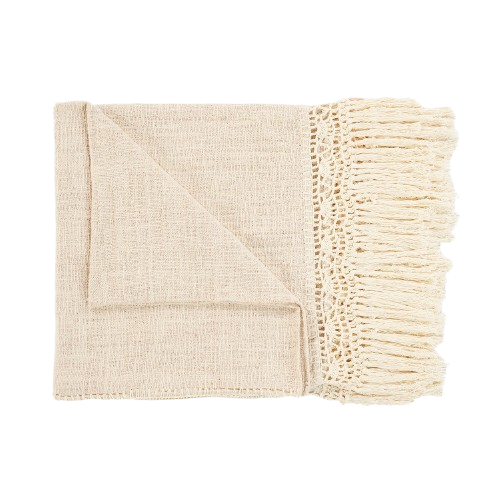 The Gypsy Bed Throw - Natural