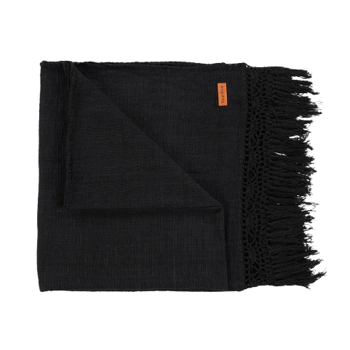 The Gypsy Bed Throw - Black