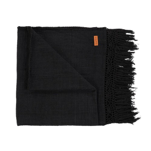 The Gypsy Bed Throw - Black