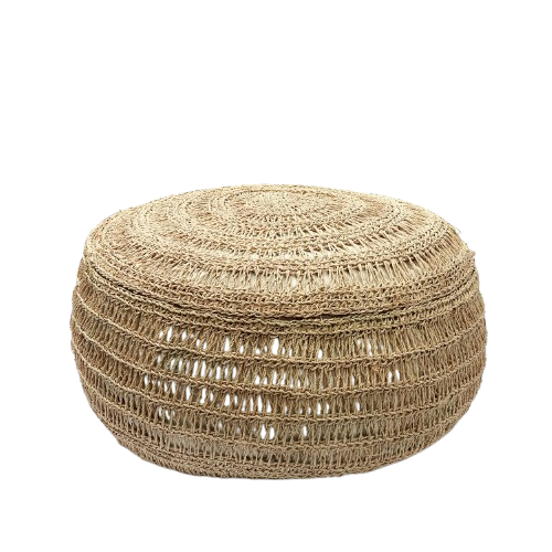 The Seagrass Pouffe - Natural D60
