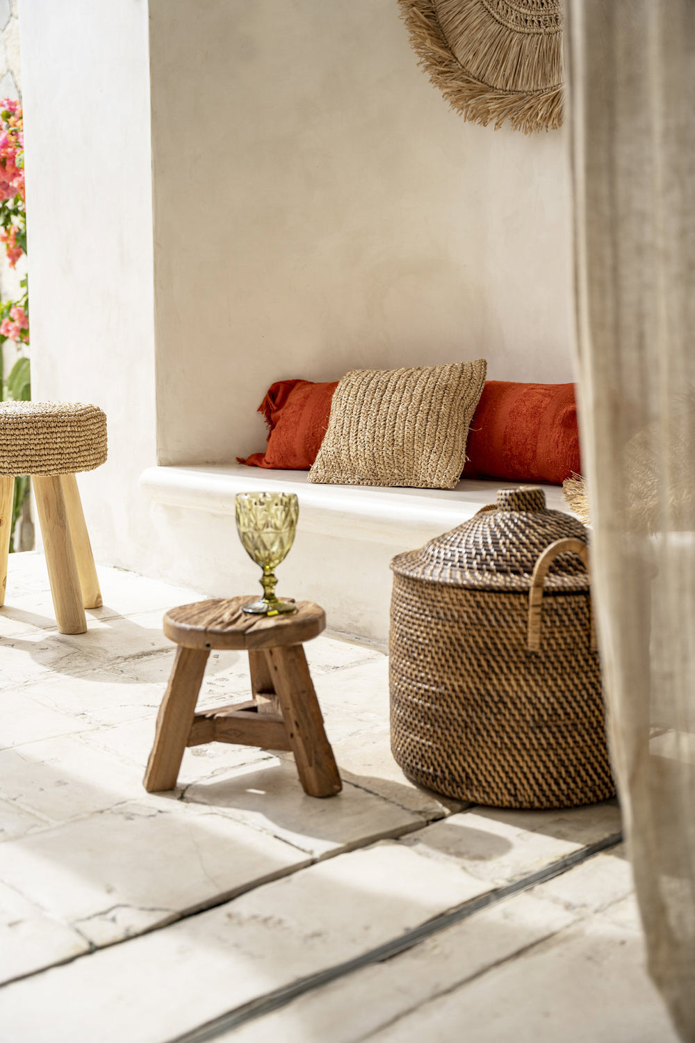 Yatai Stool – Natural D27