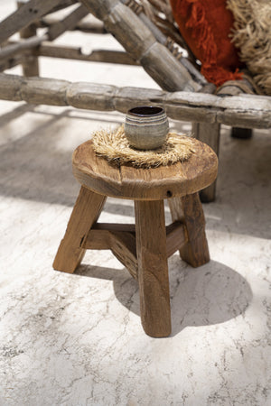 Yatai Stool – Natural, Medium D37
