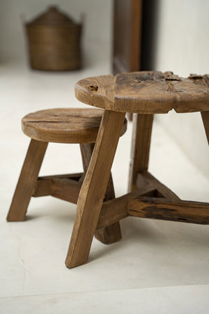 Yatai Stool – Natural, Medium D37