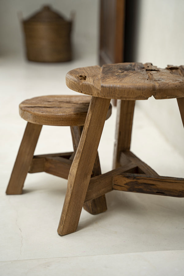 Yatai Stool – Natural, Medium D37