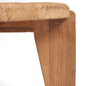 Reclaimed Wood Coffee Table – Three Legged – Size M D60