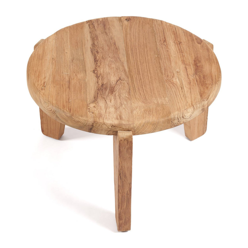 Reclaimed Wood Coffee Table – Three Legged – Size M D60