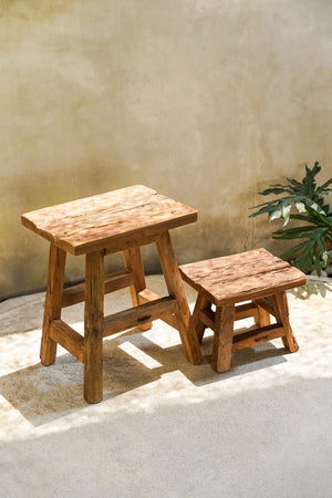 Yoke Stool – Natural, Small L29