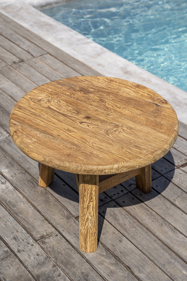 Reclaimed Wood Coffee Table – Size L D80