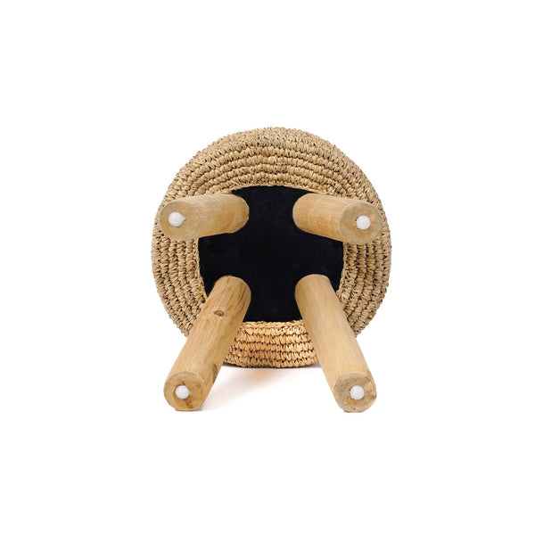 Raffia Stool – Natural D35