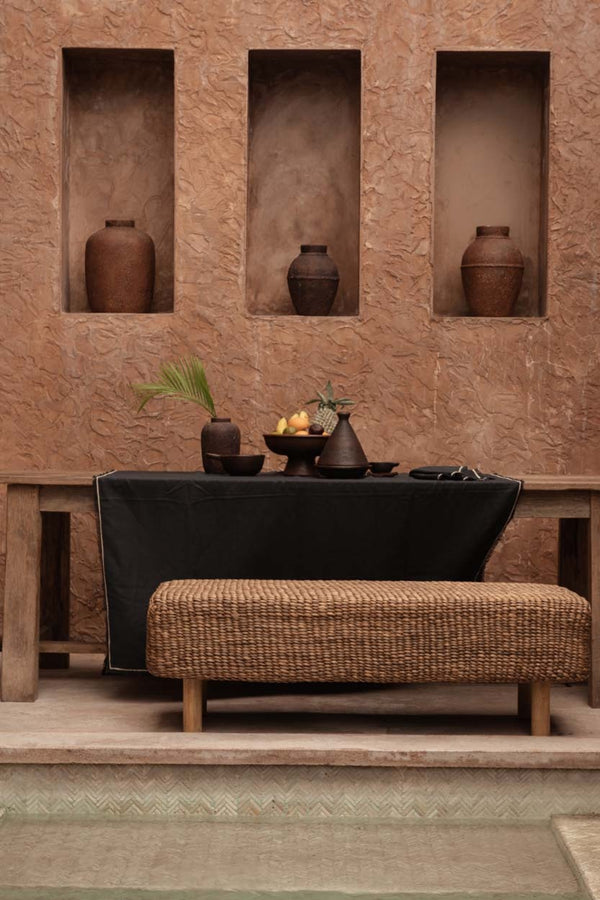 Water Hyacinth Bench L140