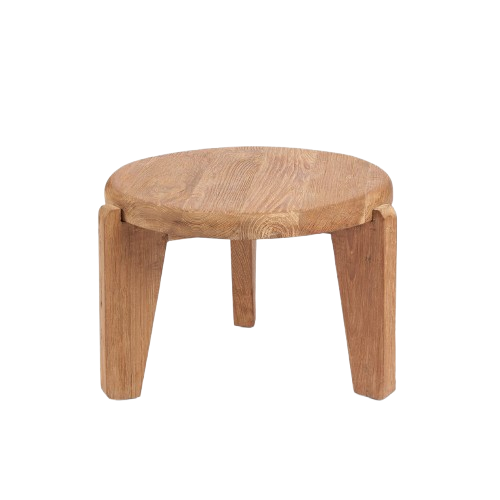 Reclaimed Wood Coffee Table – Three Legged – Size S D50