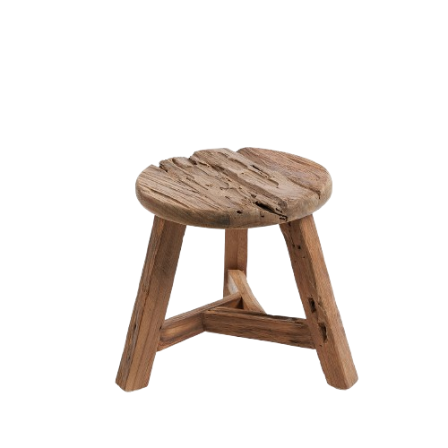Yatai Stool – Natural, Medium D37