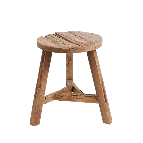 Yatai Stool – Natural, Large D44