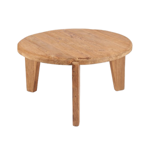 Reclaimed Wood Coffee Table – Three Legged – Size L D80