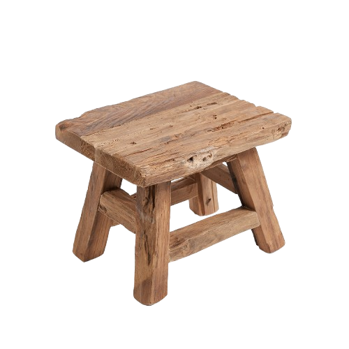 Yoke Stool – Natural, Small L29