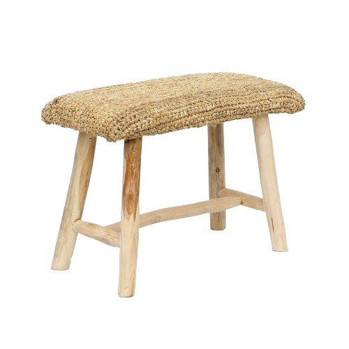Raffia Bench – Natural L60