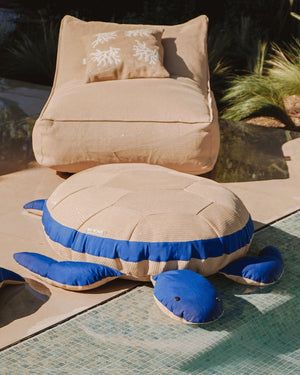 XL Floating Turtle Pouf