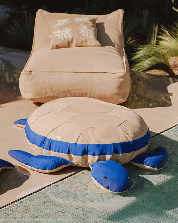 XL Floating Turtle Pouf