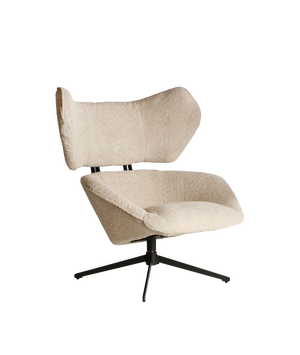 PRIVAS BOUCLÉ SWIVEL CHAIR